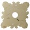 Ekena Millwork Crawley Ceiling Medallion (Canopies up to 6 3/4"), 18"W x 18"H x 3 1/4"ID x 1 1/2"P, Primed White CM18CR - alternate 4